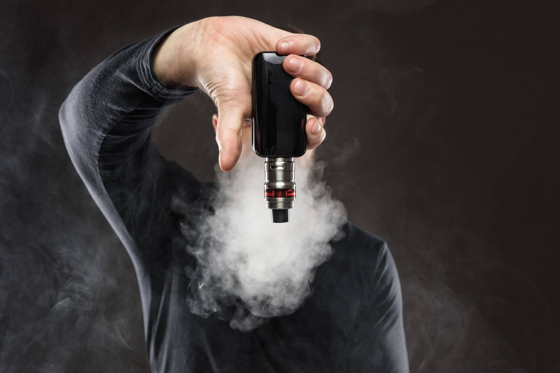 Dampf Mythos bei der E-Zigarette